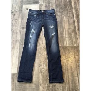 Express Stretch Legging Cropped Skinny Jean Mid Rise 2R 30” Inseam EUC